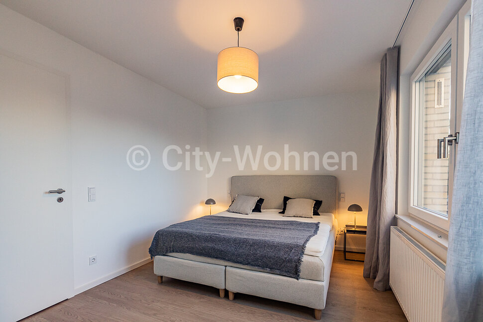 Furnished, 2bedroom apartment in new building with balcony in Hamburg