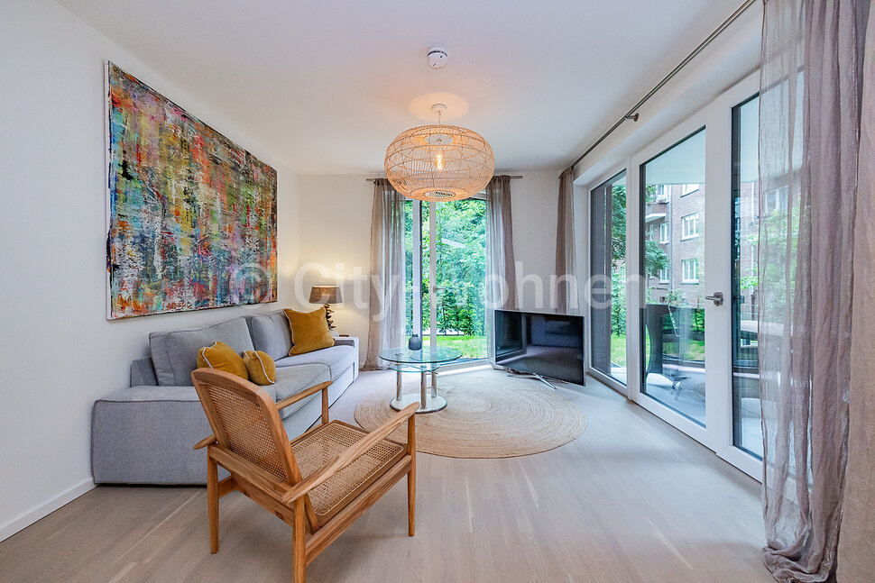 Alquilar apartamento amueblado en Hamburgo Barmbek/Hardorffsweg.  