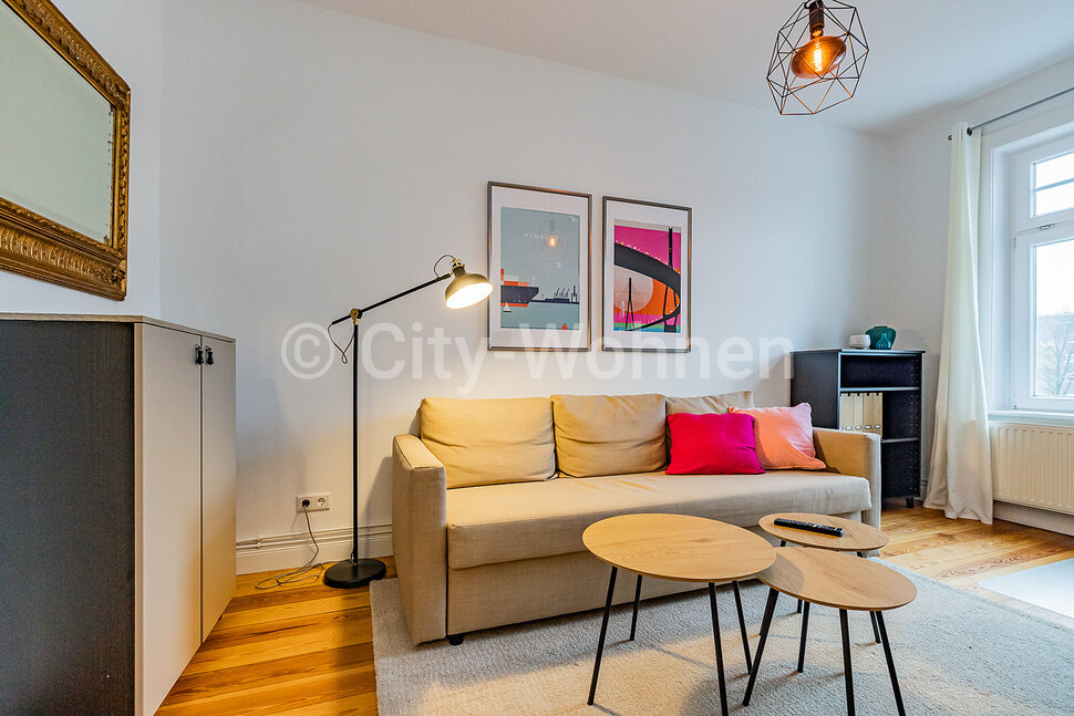 furnished apartement for rent in Hamburg Eppendorf/Frickestraße.