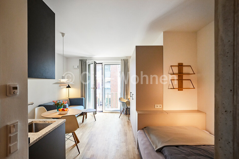 moeblierte Wohnung mieten in Hamburg Hammerbrook/Repsoldstraße.