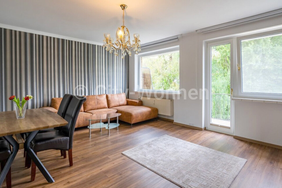 furnished apartement for rent in Hamburg Uhlenhorst/Winterhuder Weg.  