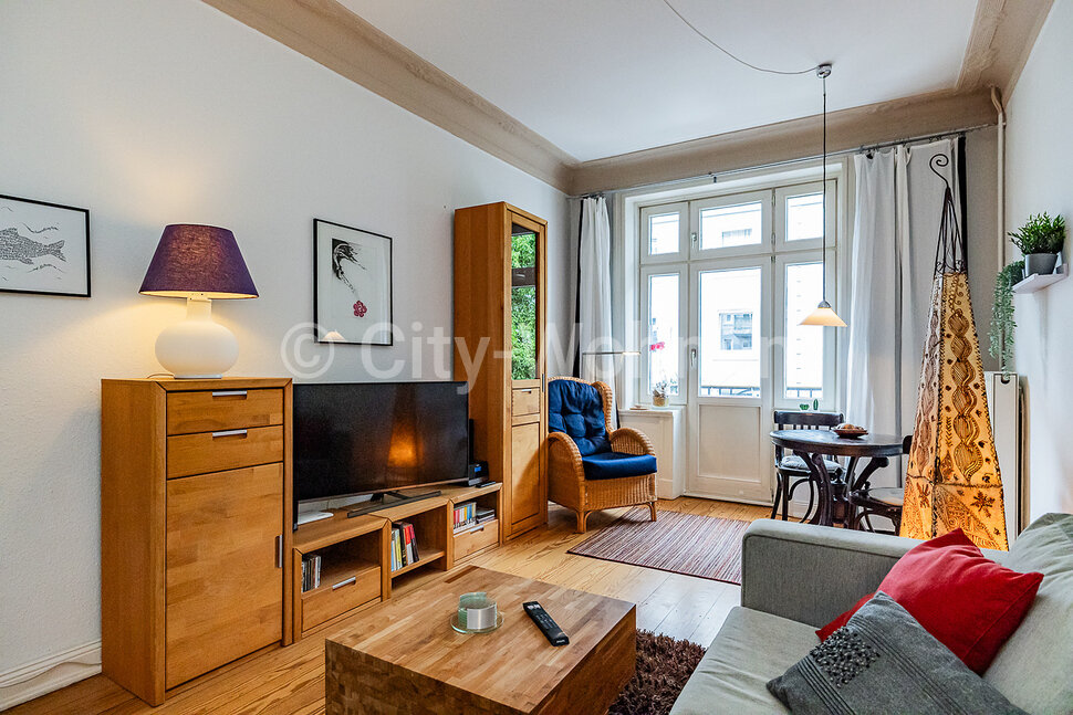 Alquilar apartamento amueblado en Hamburgo Eppendorf/Winzeldorfer Weg.