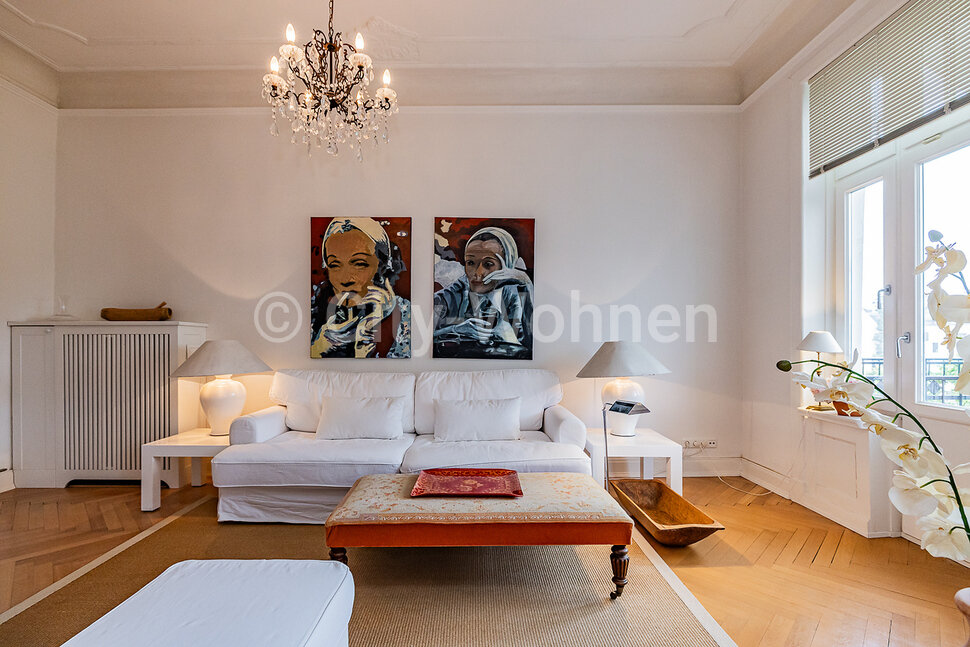 furnished apartement for rent in Hamburg Eppendorf/Hegestieg.  