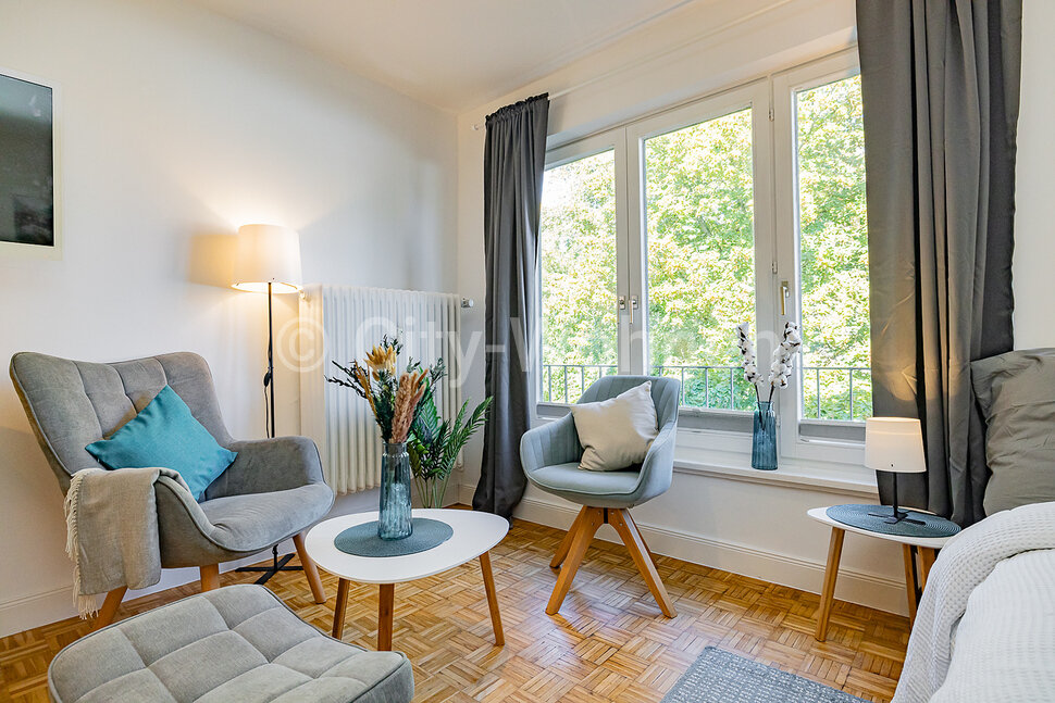 Alquilar apartamento amueblado en Hamburgo Winterhude/Eppendorfer Stieg.  