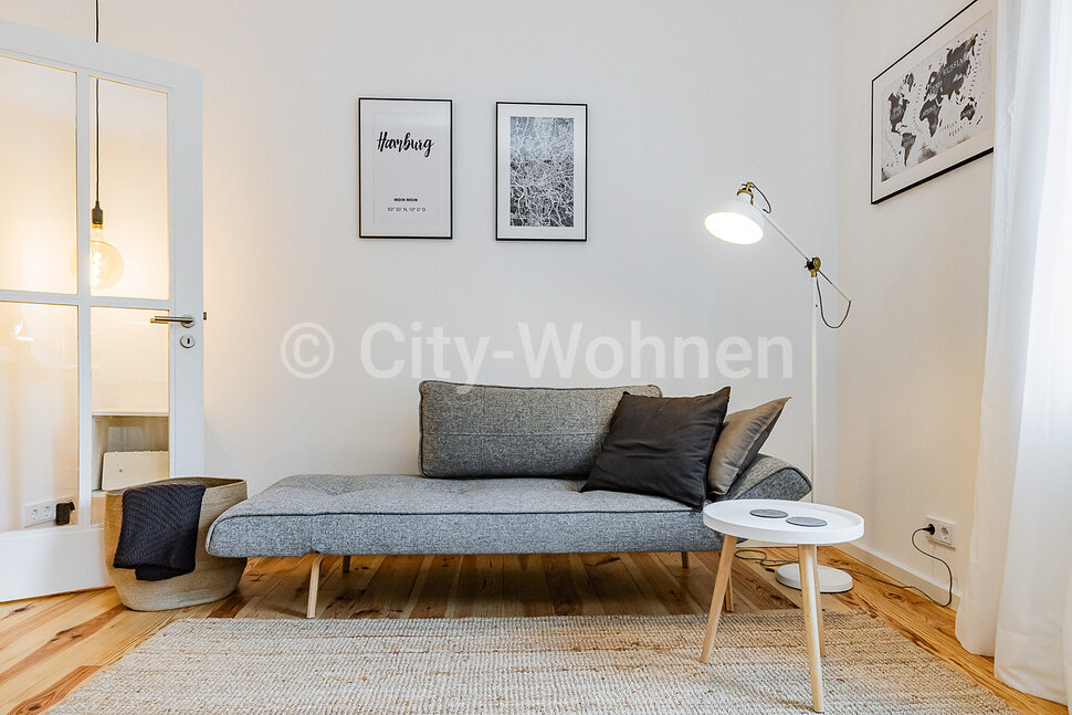 moeblierte Wohnung mieten in Hamburg Dulsberg/Krausestraße.