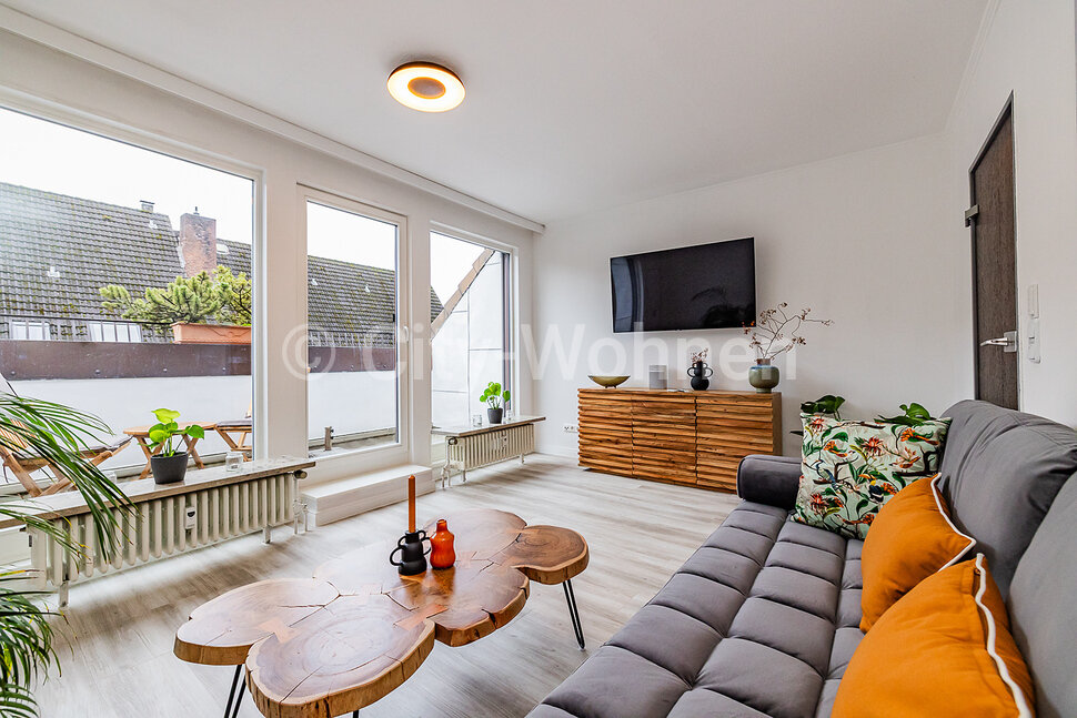 Furnished apartment with balcony in HamburgWandsbek CityWohnen Apartments for extended