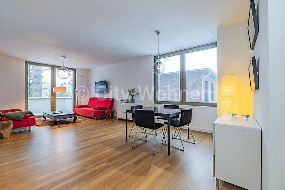 moeblierte Wohnung mieten in Hamburg Groß Borstel/Licentiatenweg.
