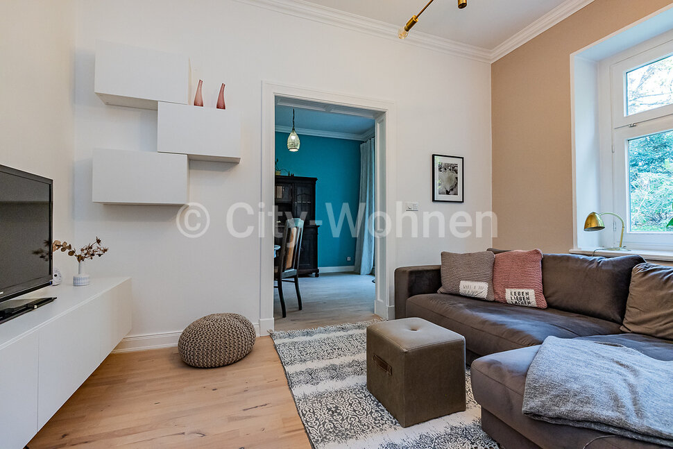 moeblierte Wohnung mieten in Hamburg Winterhude/Dorotheenstraße.  