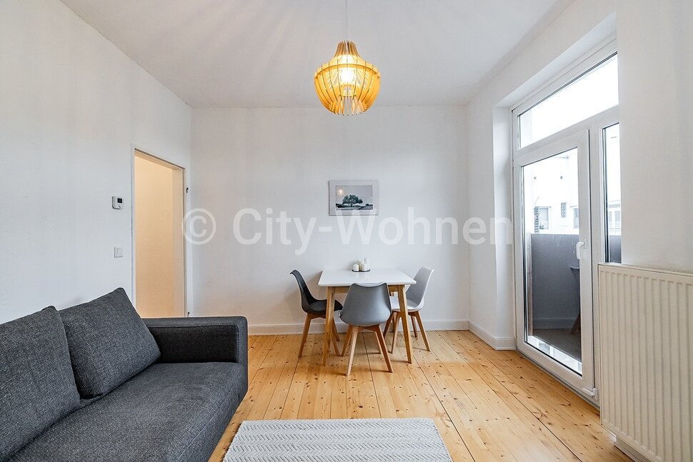 moeblierte Wohnung mieten in Hamburg Winterhude/Preystraße.