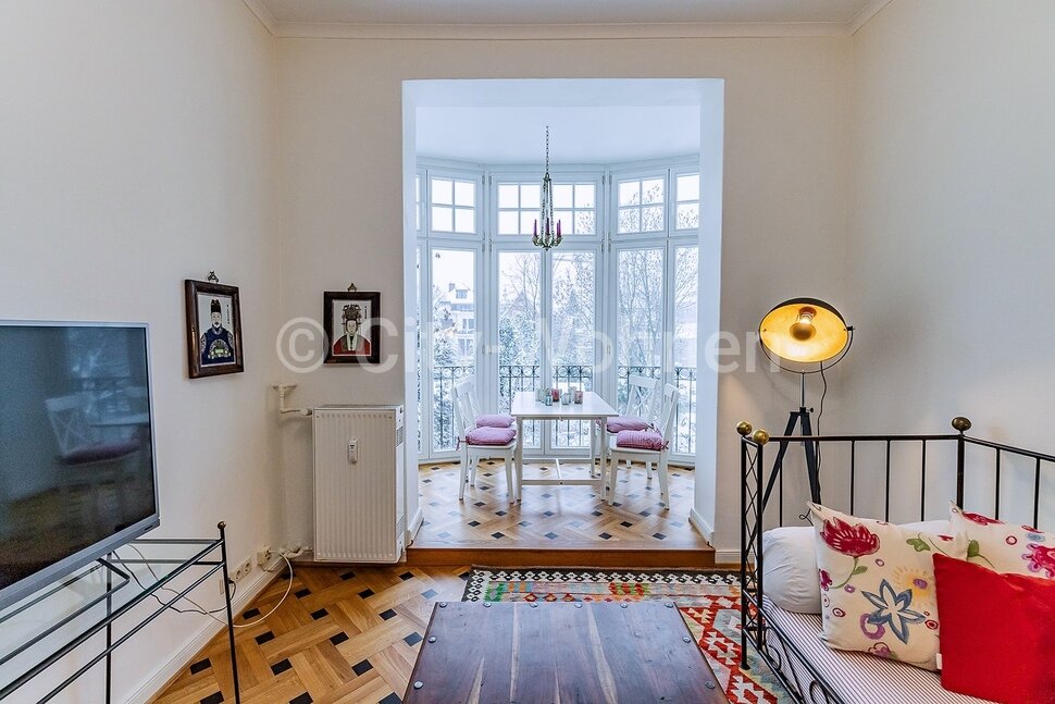 Quiet, fully furnished 2room apartment in HamburgWinterhude with