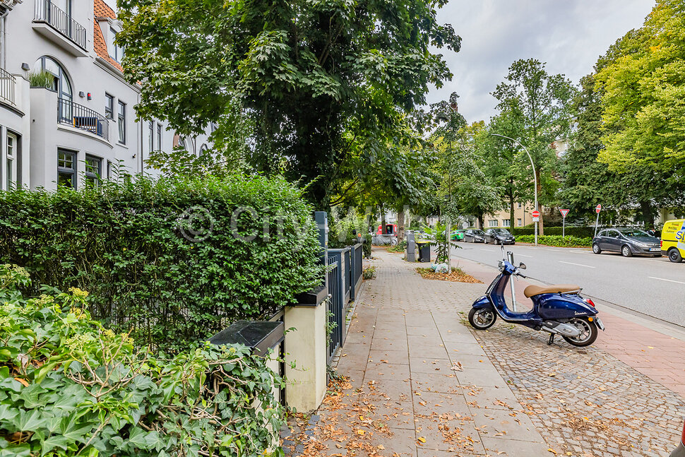 Quiet, fully furnished 2 room apartment in Hamburg Winterhude with