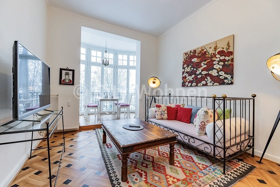moeblierte Wohnung mieten in Hamburg Winterhude/Sierichstraße.