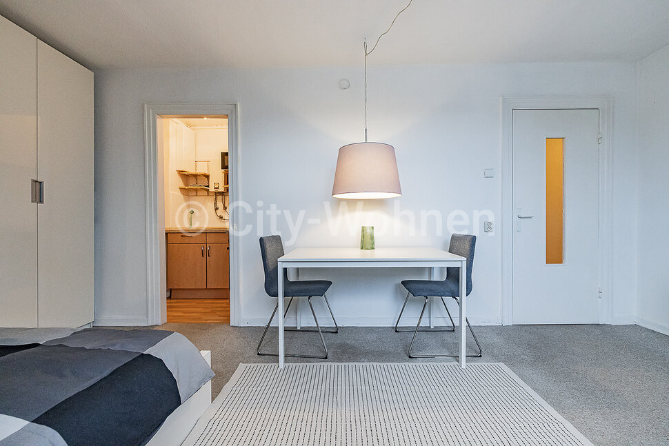 moeblierte Wohnung mieten in Hamburg Hohenfelde/Ifflandstraße.