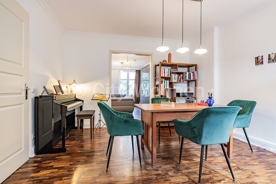 moeblierte Wohnung mieten in Hamburg Eimsbüttel/Vereinsstraße.
