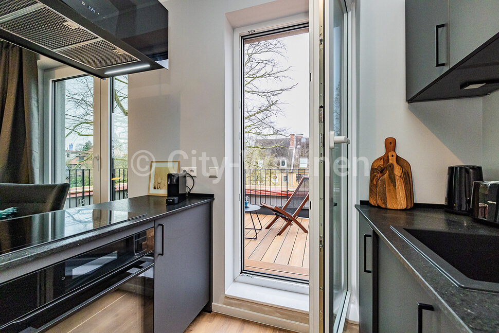 moeblierte Wohnung mieten in Hamburg Lokstedt/Behrkampsweg.