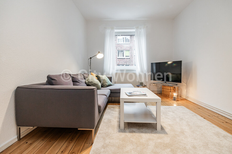 moeblierte Wohnung mieten in Hamburg Eimsbüttel/Grundstraße.