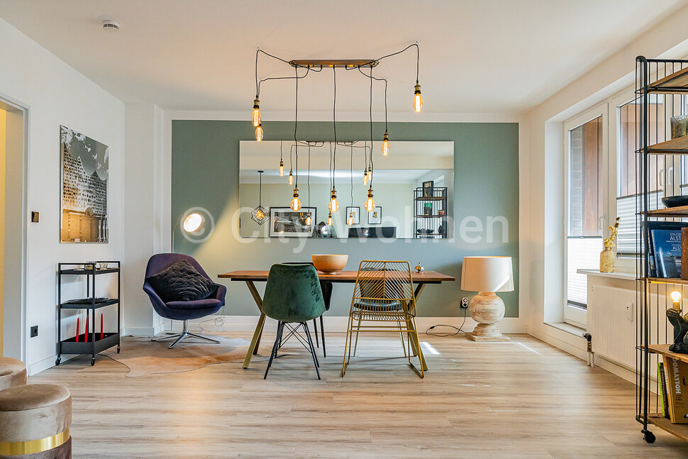 Alquilar apartamento amueblado en Hamburgo Uhlenhorst/Kanalstraße.