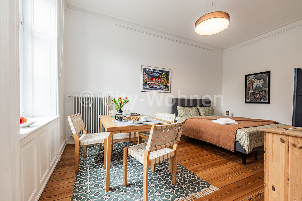 moeblierte Wohnung mieten in Hamburg Borgfelde/Bürgerweide.