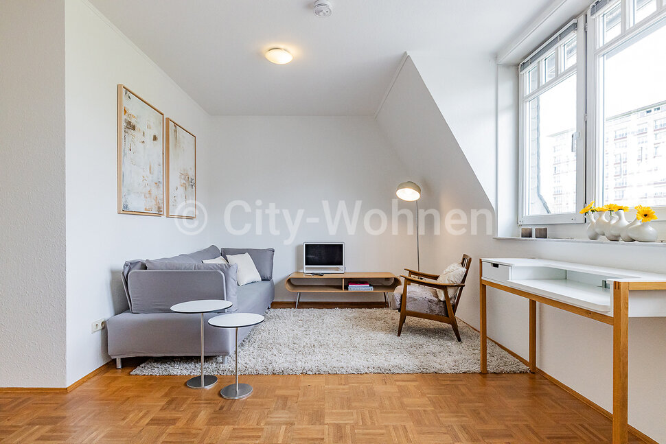 moeblierte Wohnung mieten in Hamburg Harvestehude/Grindelberg.