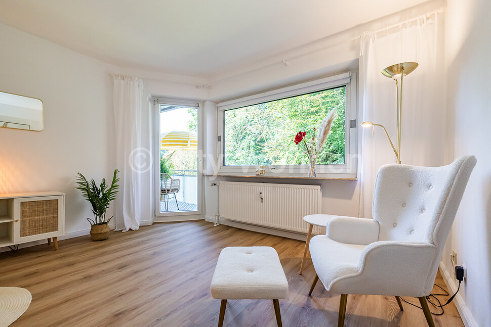 moeblierte Wohnung mieten in Hamburg Niendorf/Niendorfer Höhe.