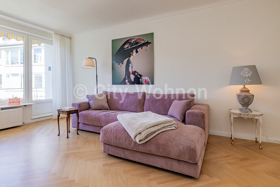 Alquilar apartamento amueblado en Hamburgo Hohenfelde/Ackermannstraße.