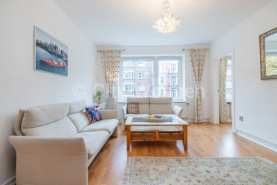 moeblierte Wohnung mieten in Hamburg Eimsbüttel/Langenfelderdamm.  