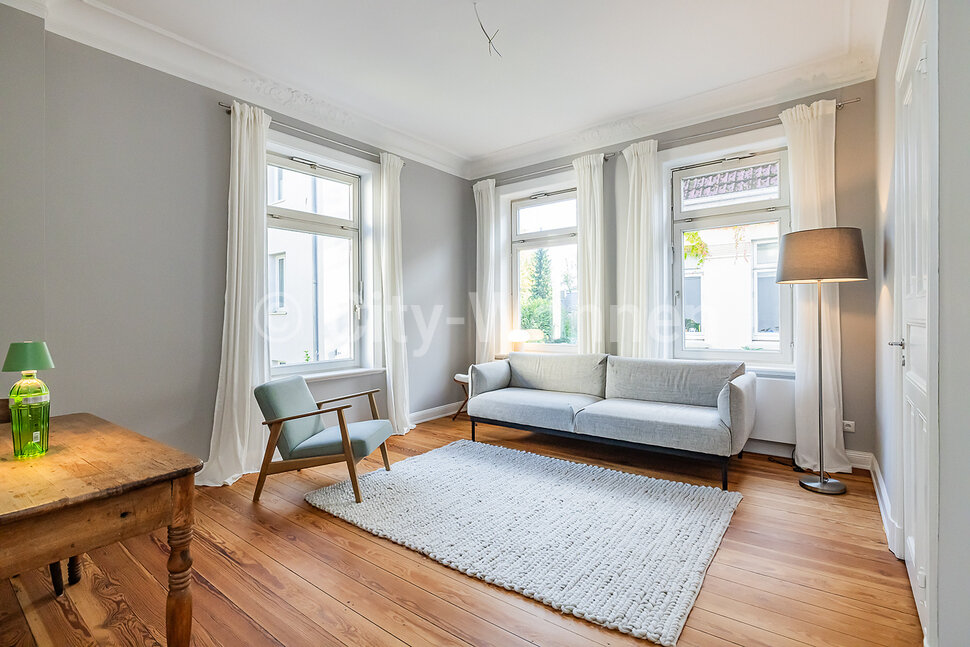 moeblierte Wohnung mieten in Hamburg Groß Flottbek/Quellental.