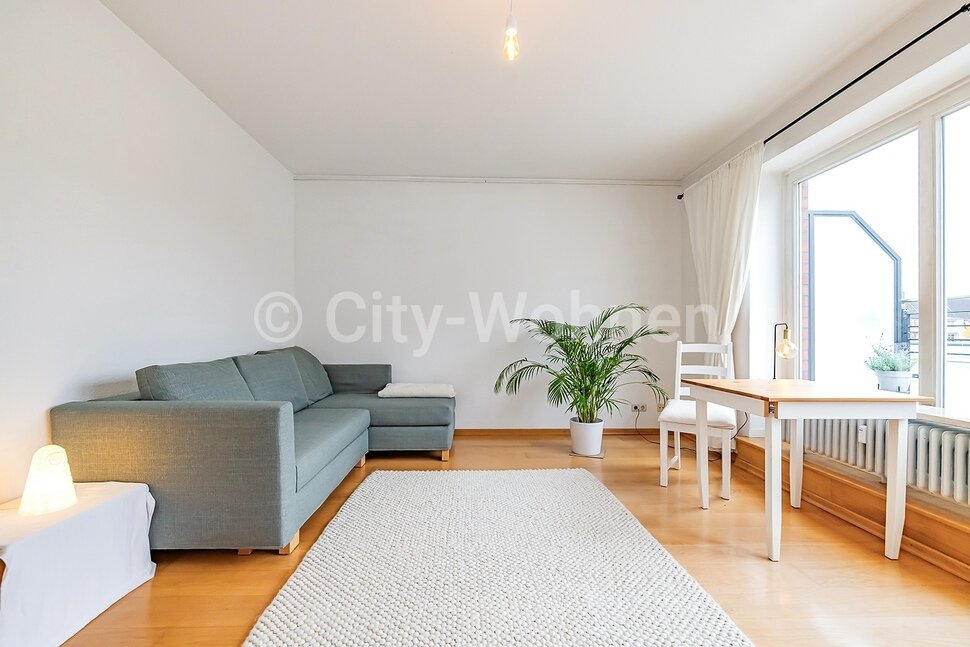 Alquilar apartamento amueblado en Hamburgo Eppendorf/Robert-Koch-Straße.