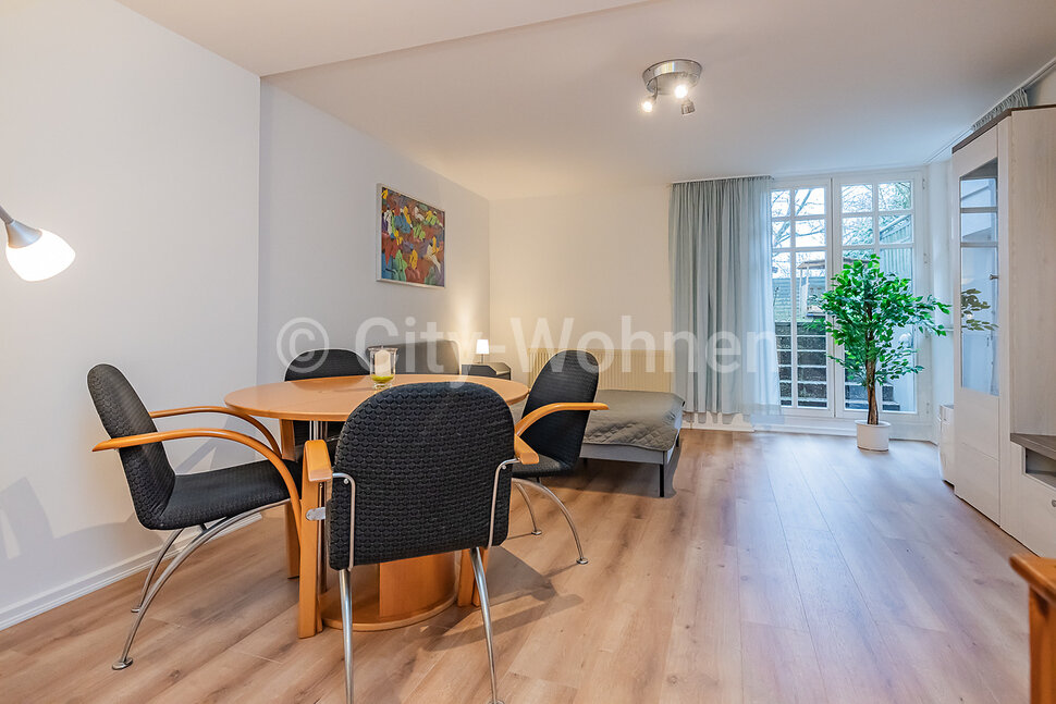 Alquilar apartamento amueblado en Hamburgo Groß Borstel/Frustbergstraße.
