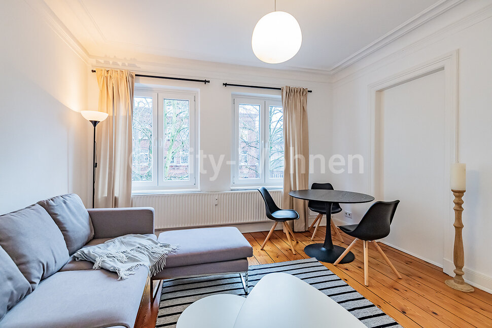 furnished apartement for rent in Hamburg Eppendorf/Knauerstraße.