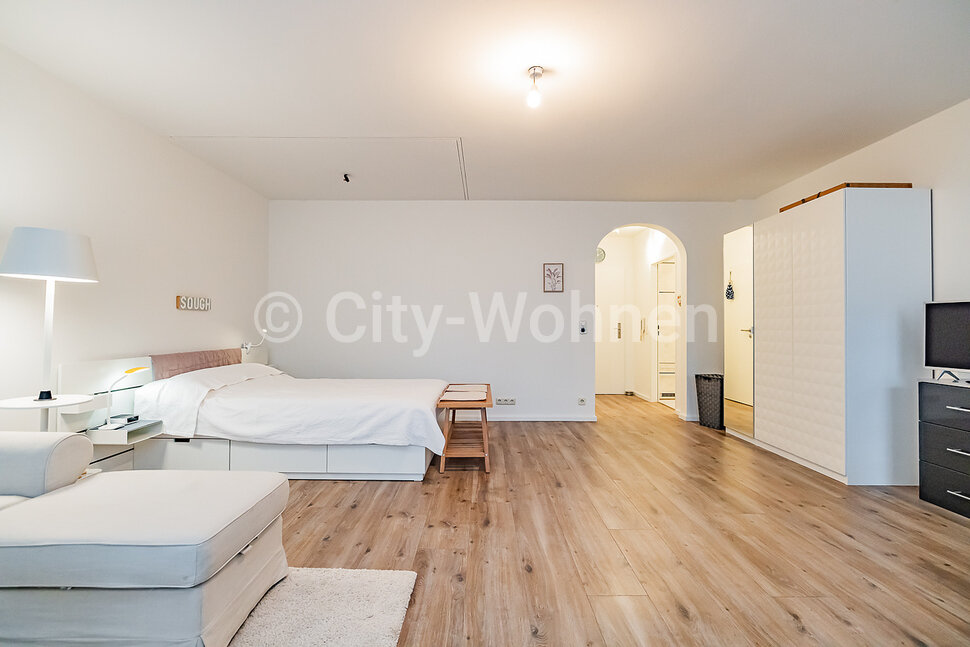 Modern möbliertes Studioapartment mit Terrasse in Hamburg-Hohenfelde - Photo 4
