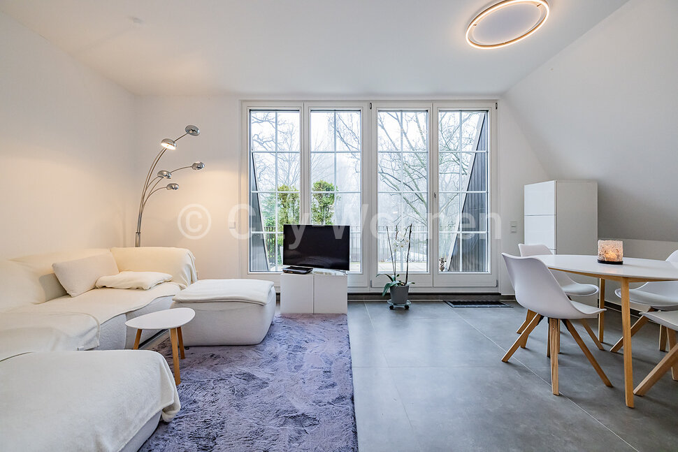 moeblierte Wohnung mieten in Hamburg Blankenese/Rissener Landstraße.