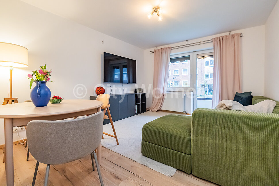moeblierte Wohnung mieten in Hamburg Eilbek/Eilbektal.