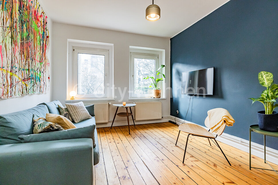 moeblierte Wohnung mieten in Hamburg Eimsbüttel/Bellealliancestraße.