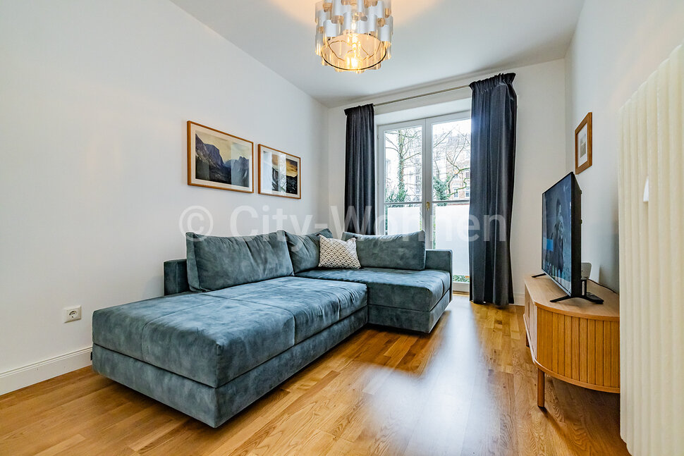 moeblierte Wohnung mieten in Hamburg Eimsbüttel/Eichenstraße.