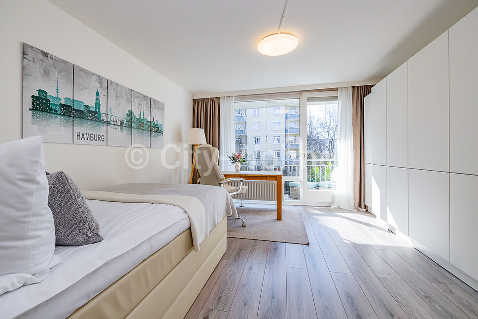 furnished apartement for rent in Hamburg Winterhude/Bussestraße.