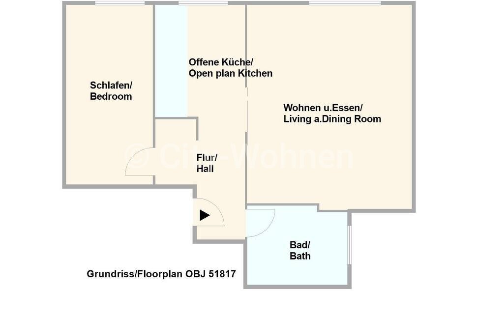 furnished apartement for rent in Hamburg Rotherbaum/Grindelhof.  