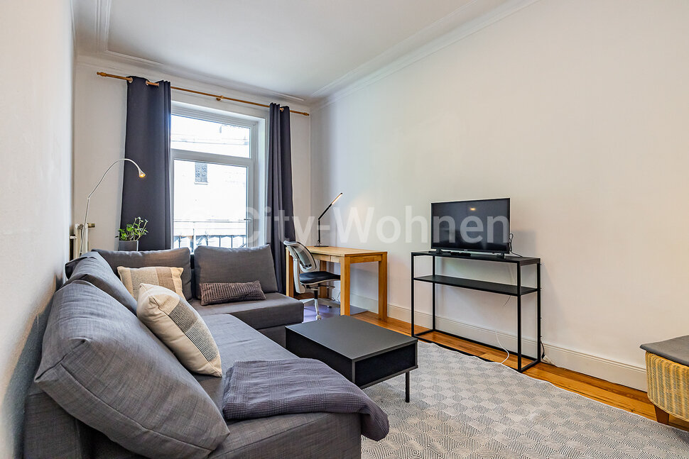 Alquilar apartamento amueblado en Hamburgo Hoheluft/Falkenried.