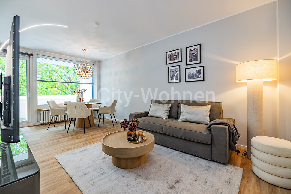 furnished apartement for rent in Hamburg Groß Borstel/Borsteler Chaussee.