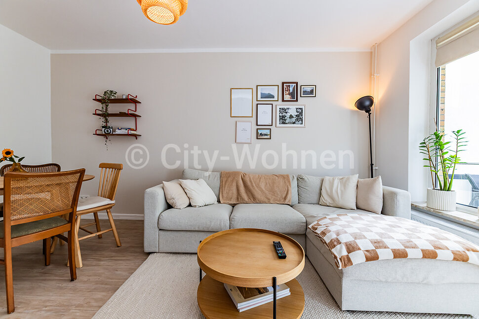 moeblierte Wohnung mieten in Hamburg Hamm/Hirtenstraße.