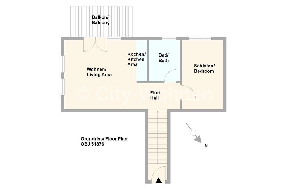 furnished apartement for rent in Hamburg Schnelsen/Am Dorfteich.