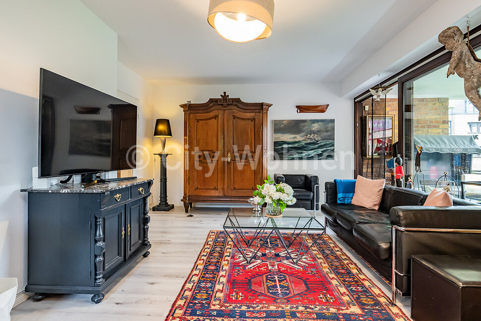 Alquilar apartamento amueblado en Hamburgo Eppendorf/Salomon-Heine-Weg.  