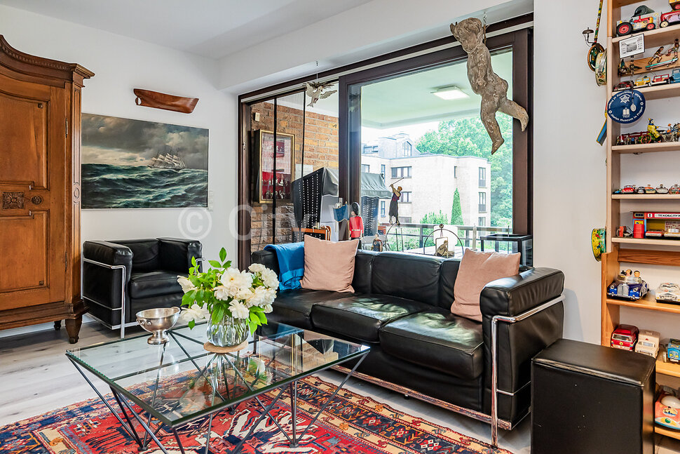 Komplett möblierte 2-Zimmer Wohnung in Hamburg-Eppendorf mit Traumblick vom Küchentisch auf die Alster - Foto 2