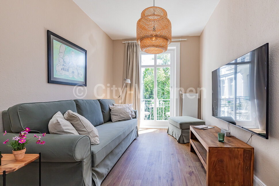 furnished apartement for rent in Hamburg Winterhude/Geibelstraße.  