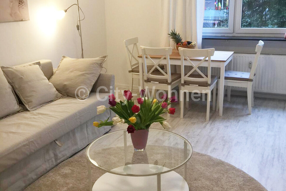 moeblierte Wohnung mieten in Hamburg Bahrenfeld/Von-Sauer-Straße.