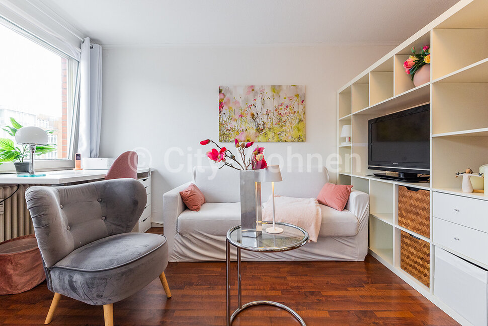 Alquilar apartamento amueblado en Hamburgo Rotherbaum/Martin-Luther-King-Platz.