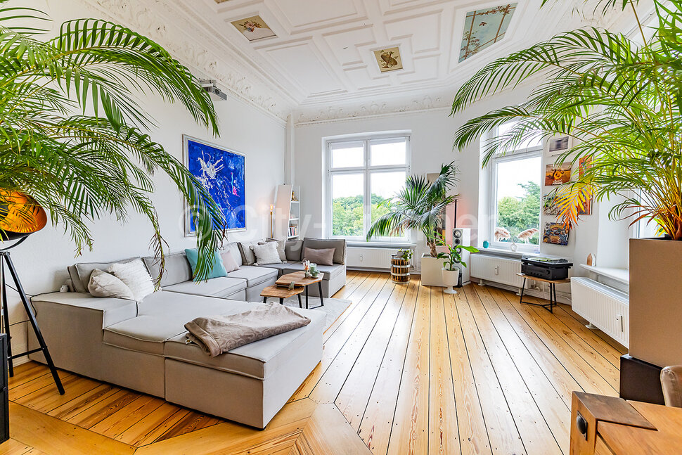 moeblierte Wohnung mieten in Hamburg Rotherbaum/An der Verbindungsbahn.