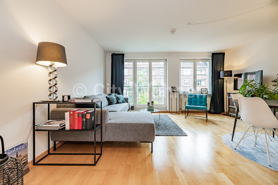 Alquilar apartamento amueblado en Hamburgo Winterhude/Dorotheenstraße.