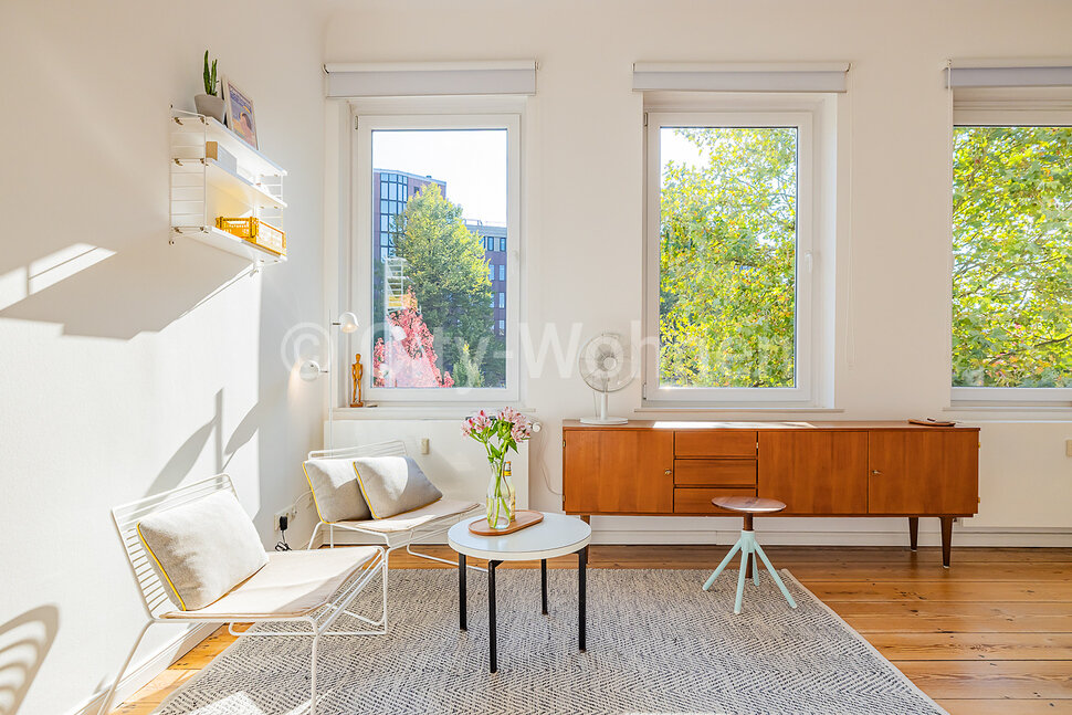 Alquilar apartamento amueblado en Hamburgo Altona/Große Bergstraße.