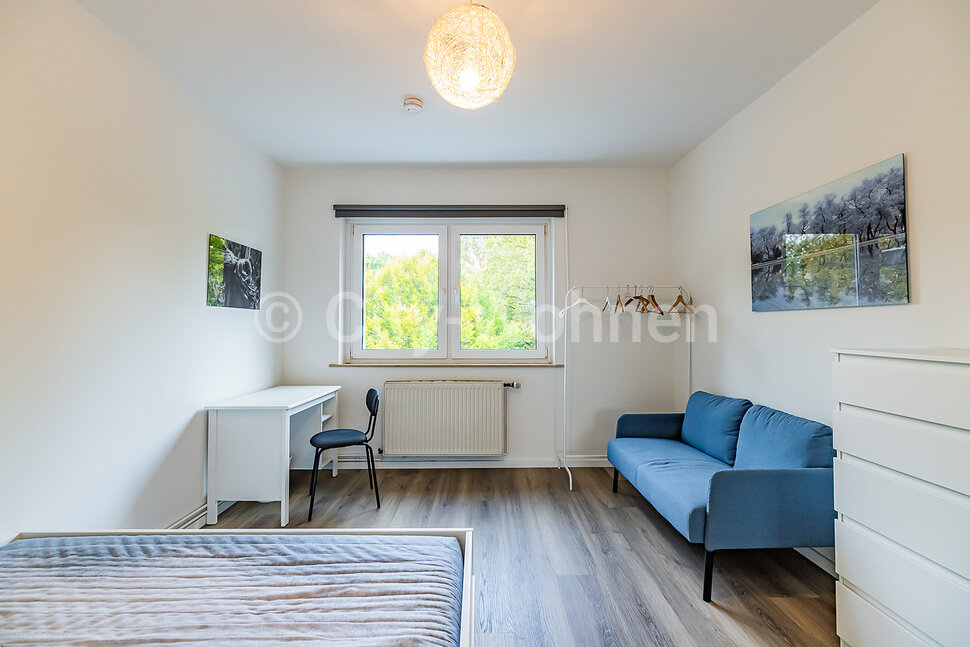moeblierte Wohnung mieten in Hamburg Barmbek/Biedermannplatz.  